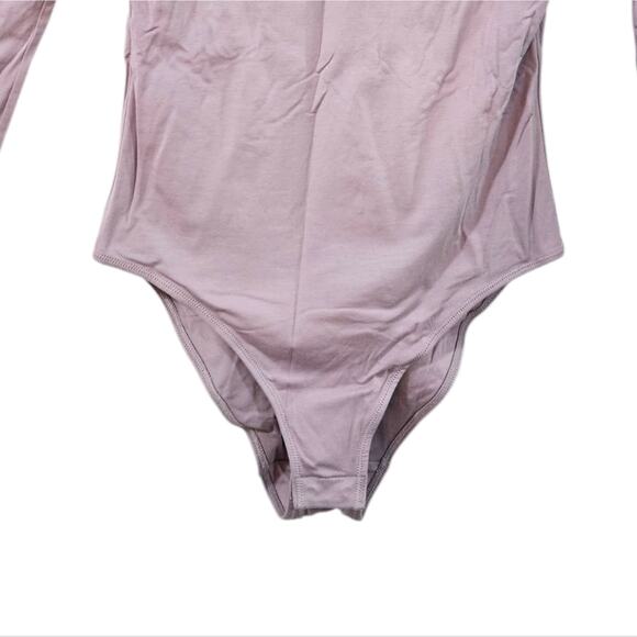 NWOT Everlane The Long-Sleeve V-Neck Bodysuit Size S - Picture 4 of 6